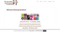 Desktop Screenshot of beverageinsulators.com